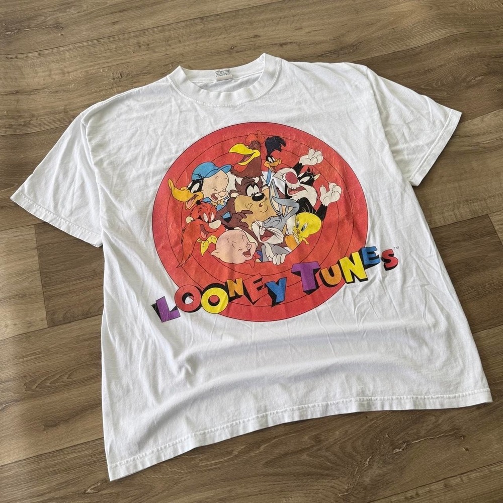 Looney Tunes‎ graphic cartoon funny movie promo tee